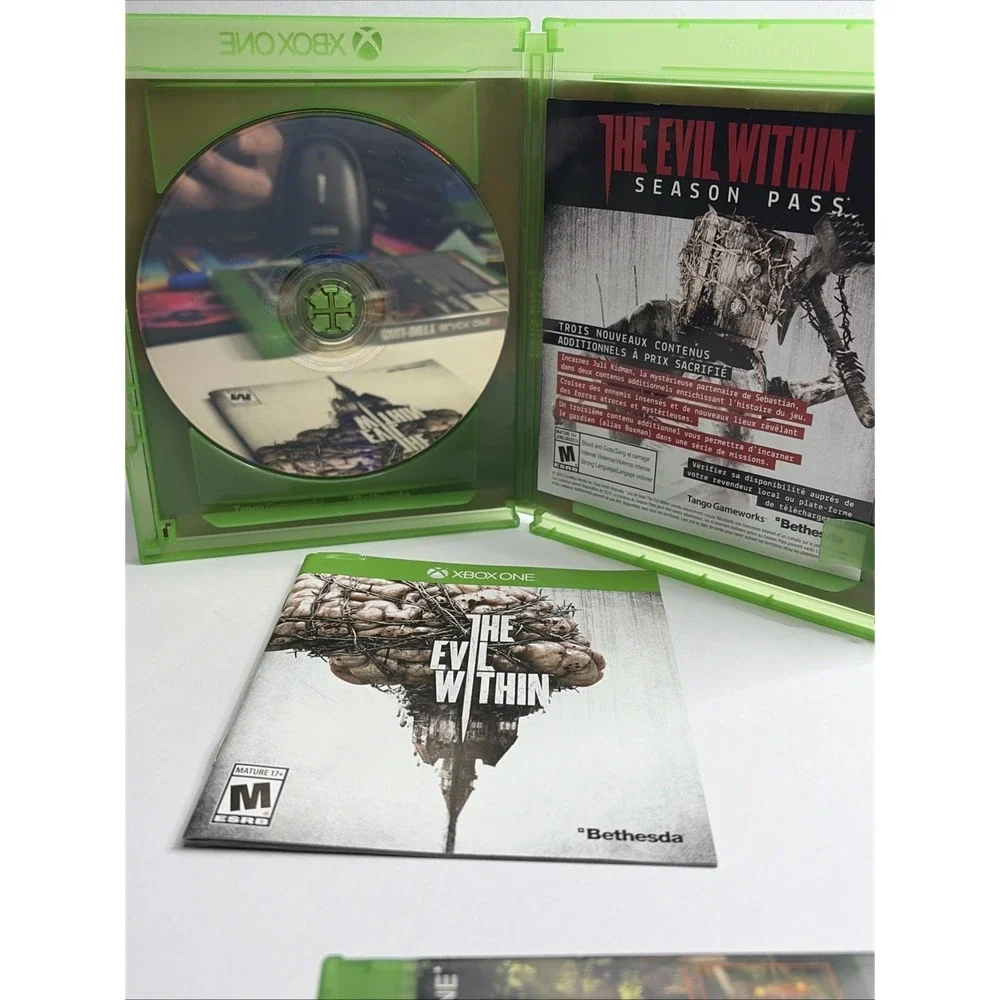 Game Bundle 3- Dishonored 2(sealed), The Evil Within & COD Blackops 3 (all CIB)